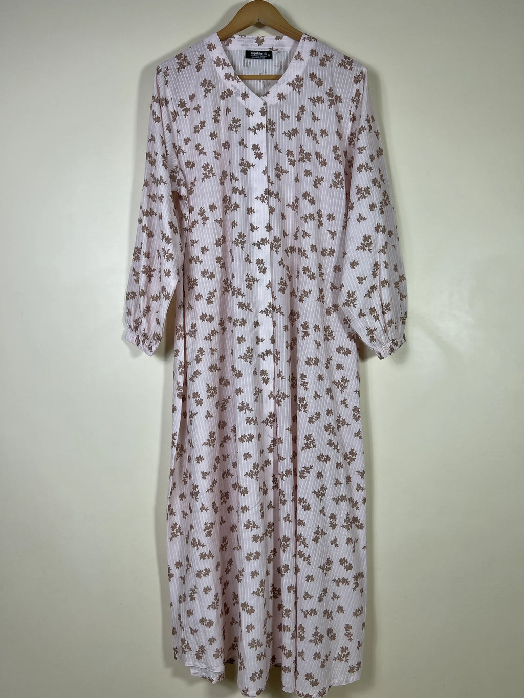 Pearl Cream - Arabic Lawn Abaya HJ1731