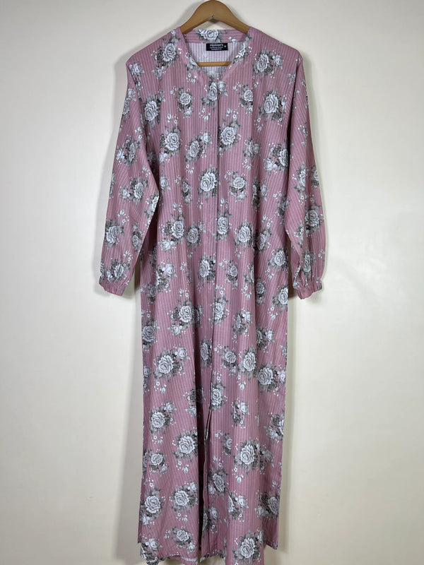 Vintage Rose - Arabic Lawn Abaya HJ1734