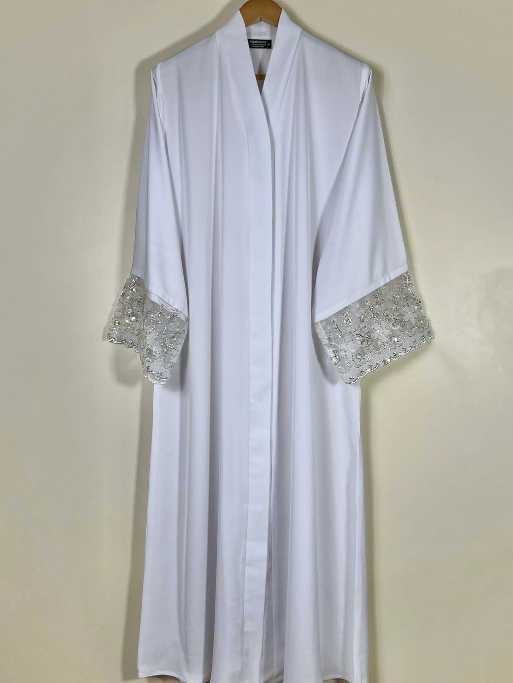 Off White - Gleam of Reverie Abaya - HJ1722