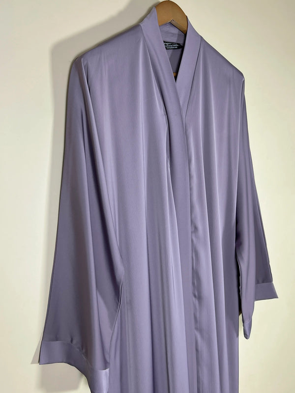 Lavender - Grace Open Abaya HJ1739