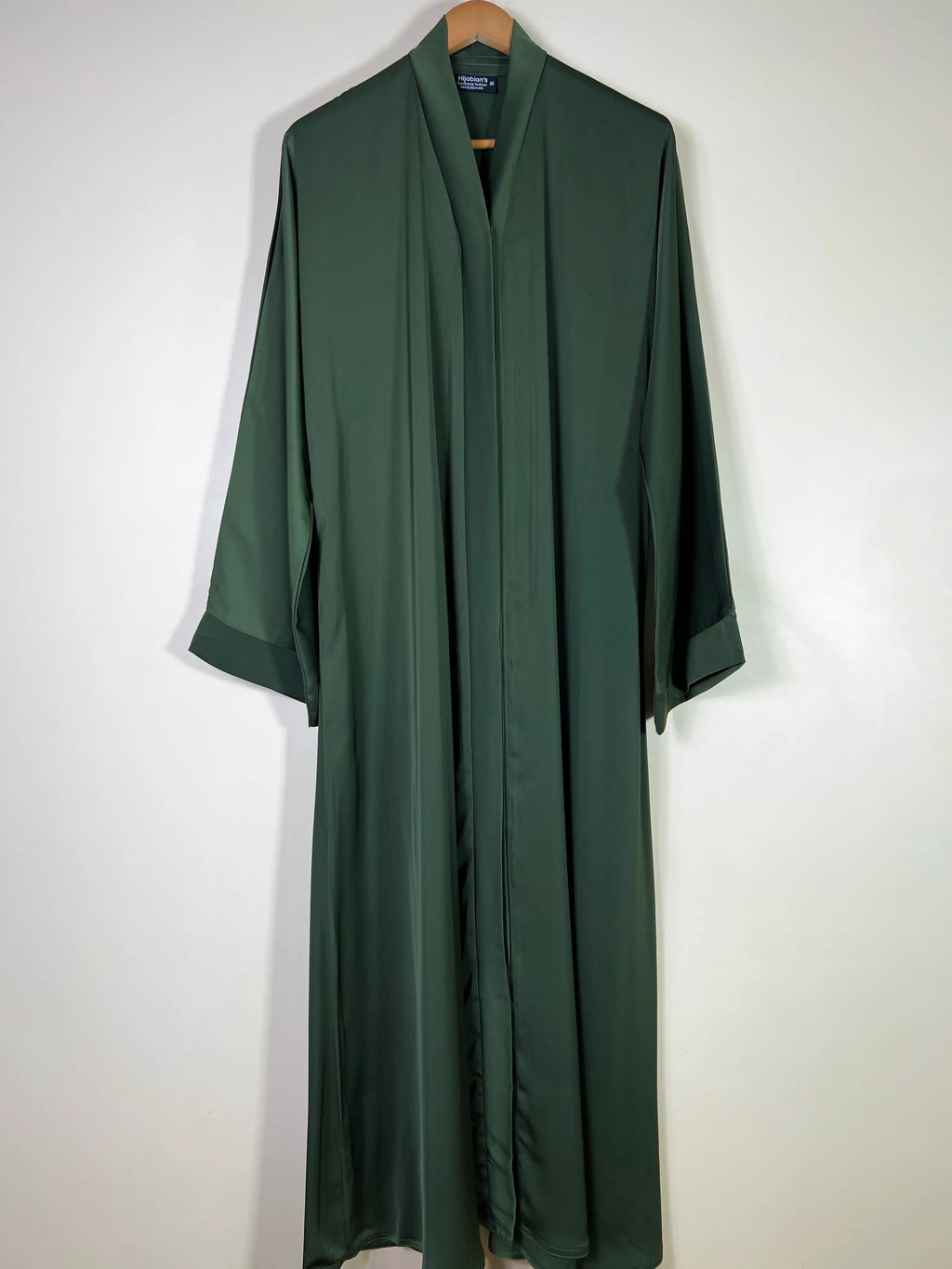 Olive Green - Grace Open Abaya HJ1738