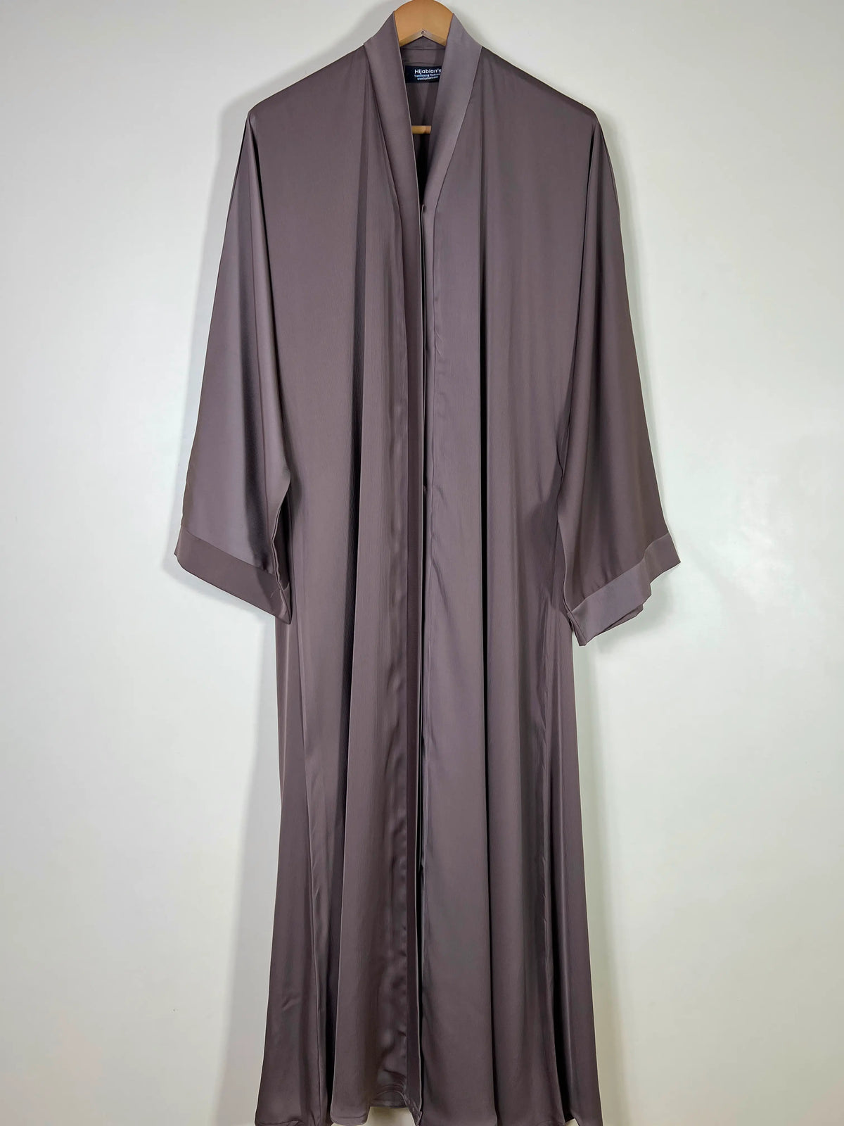 Mocha Taupe - Grace Open Abaya HJ1737