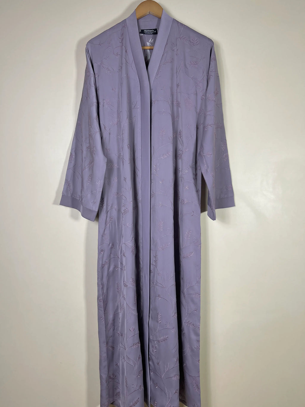 Botanical Luxe Abaya - Lavender HJ1753