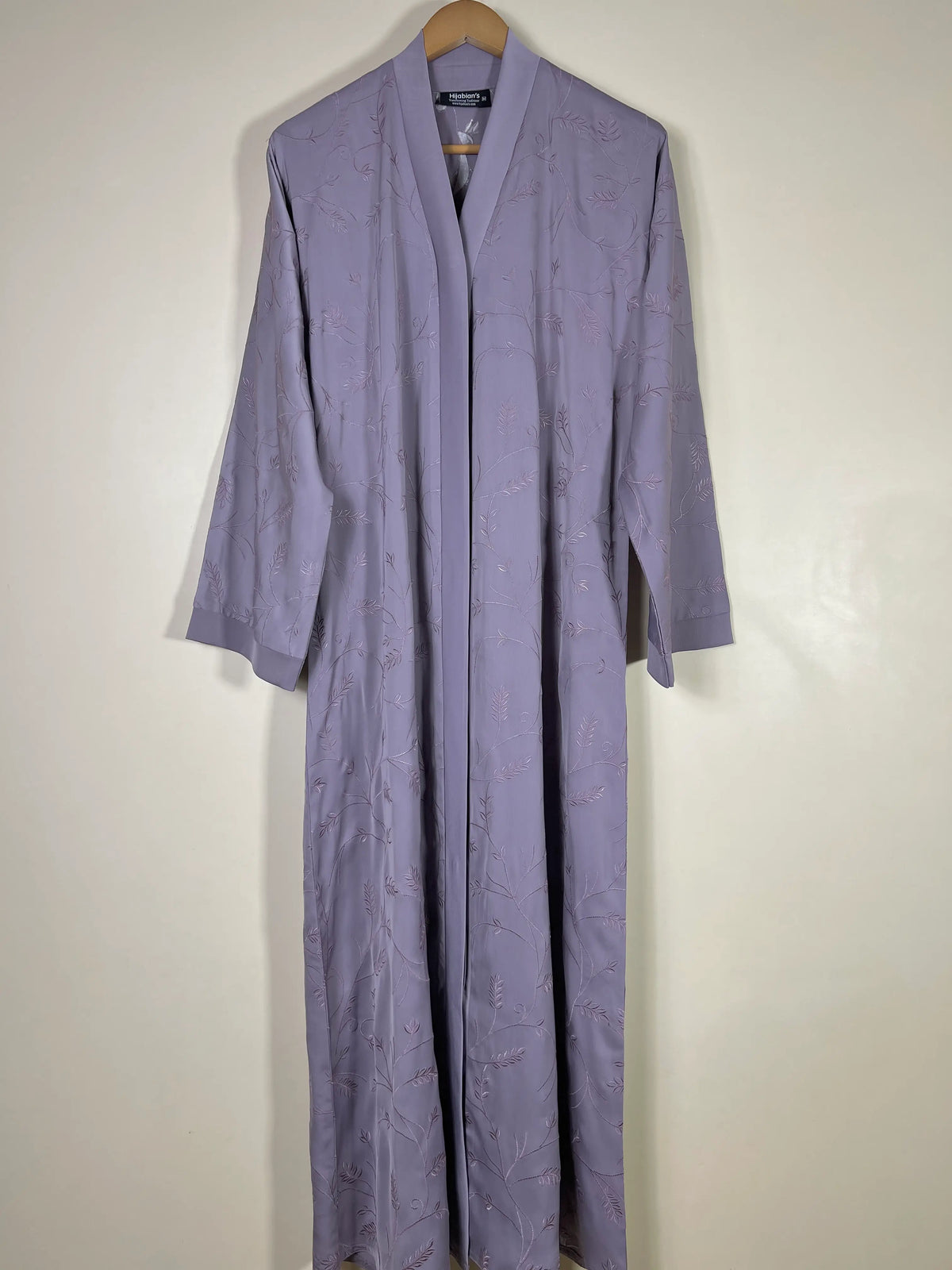 Botanical Luxe Abaya - Lavender HJ1753
