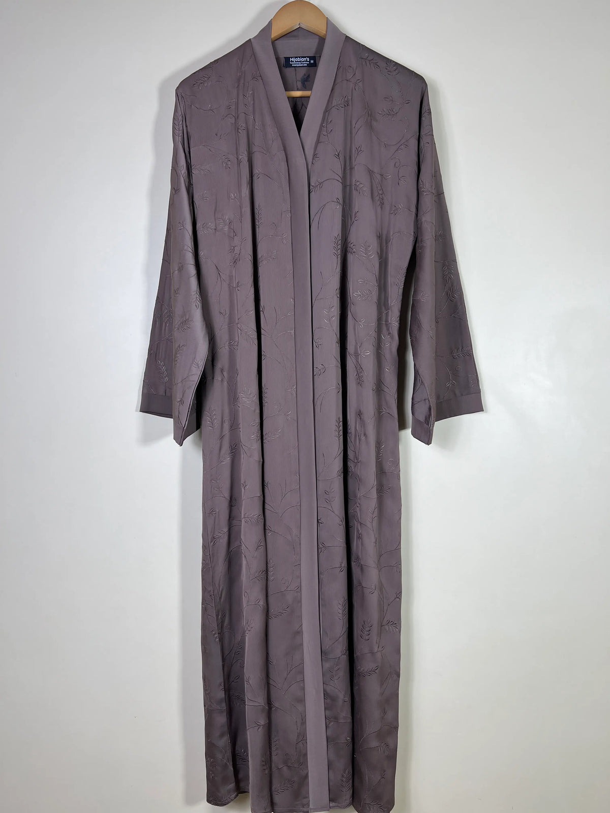 Botanical Luxe Abaya - Mocha Taupe HJ1754