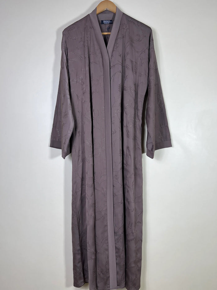 Botanical Luxe Abaya - Mocha Taupe HJ1754