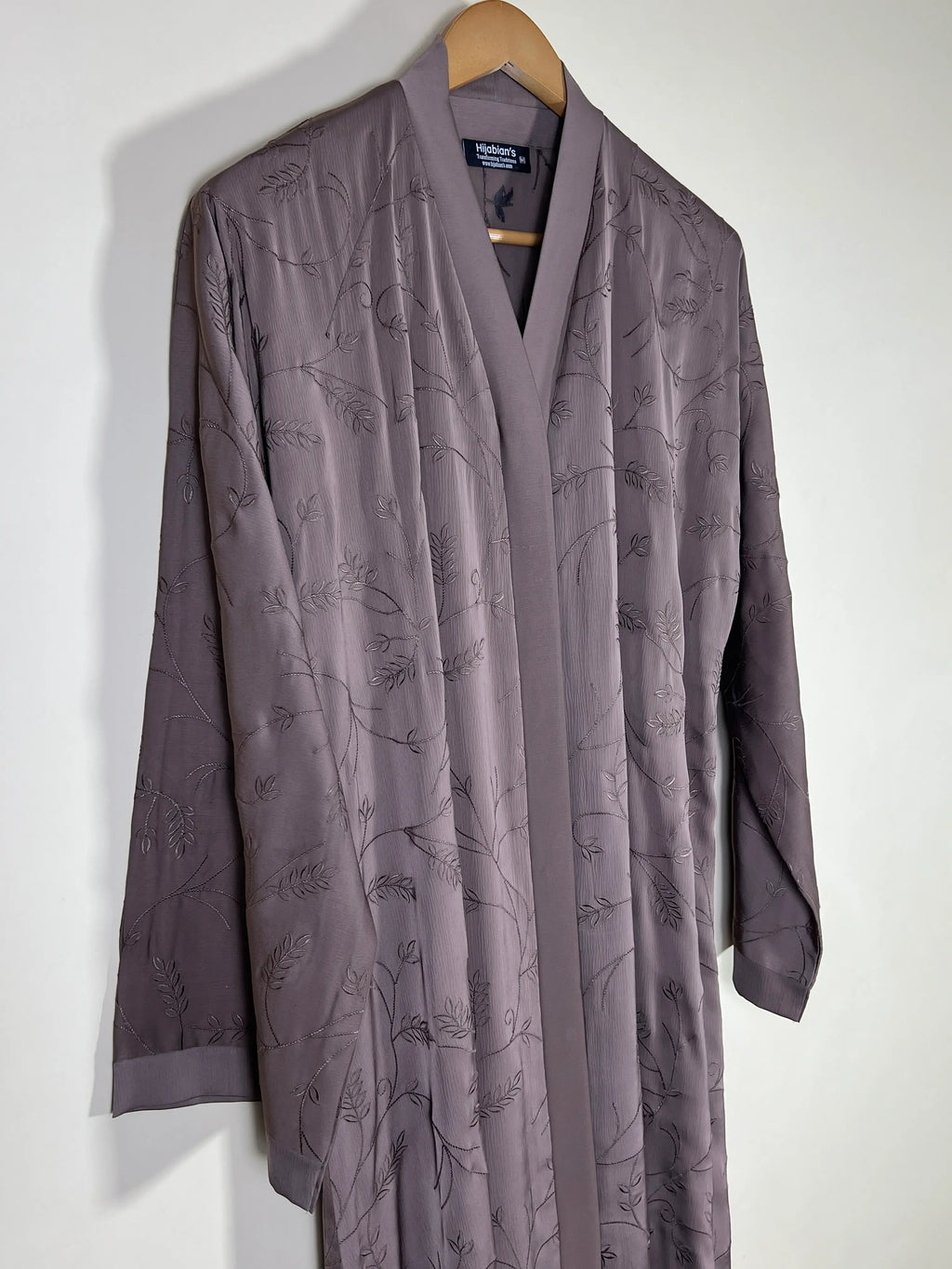Botanical Luxe Abaya - Mocha Taupe HJ1754