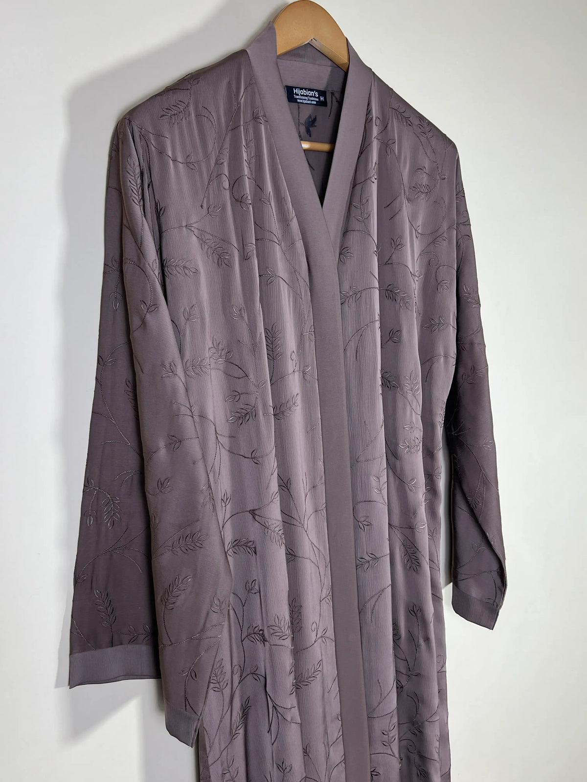 Botanical Luxe Abaya - Mocha Taupe HJ1754