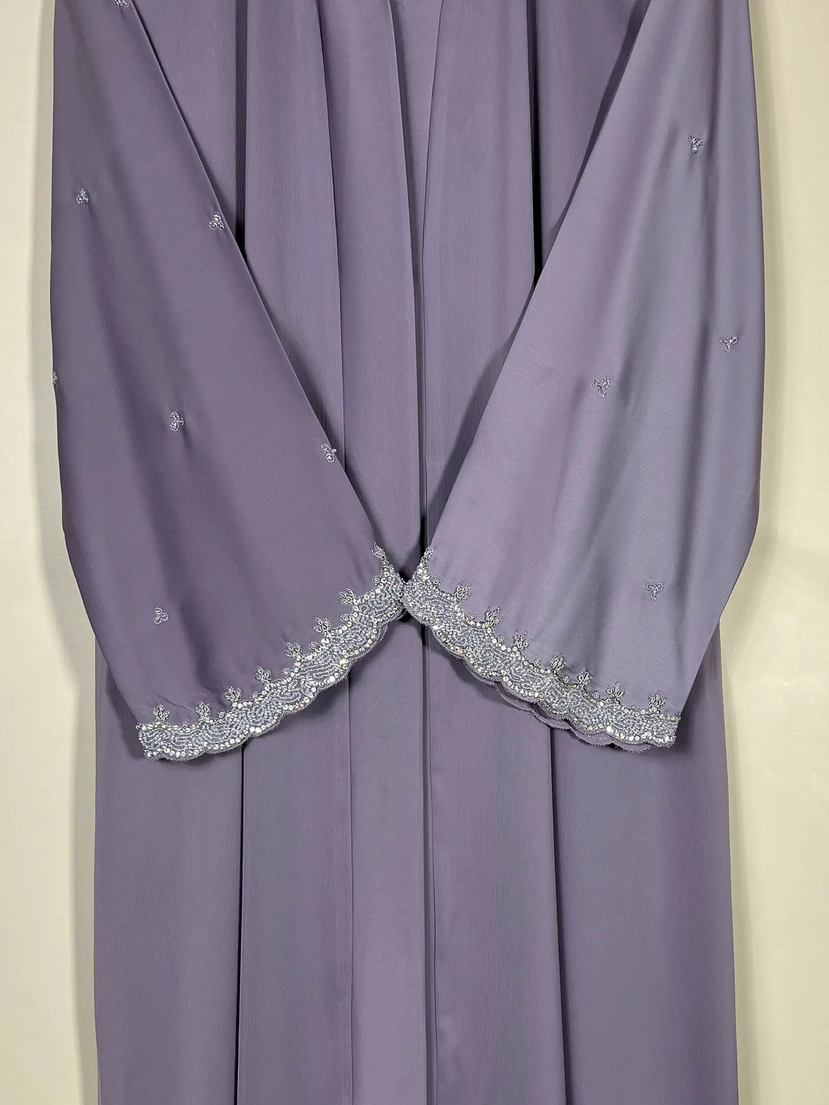 Nisa Luxe Abaya - Lavender HJ1745