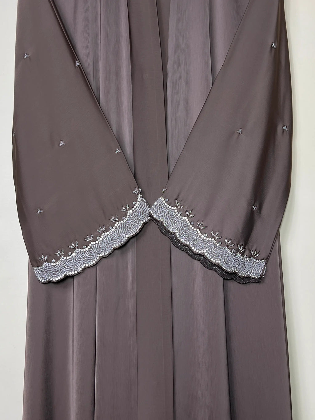 Nisa Luxe Abaya - Mocha taupe HJ1747
