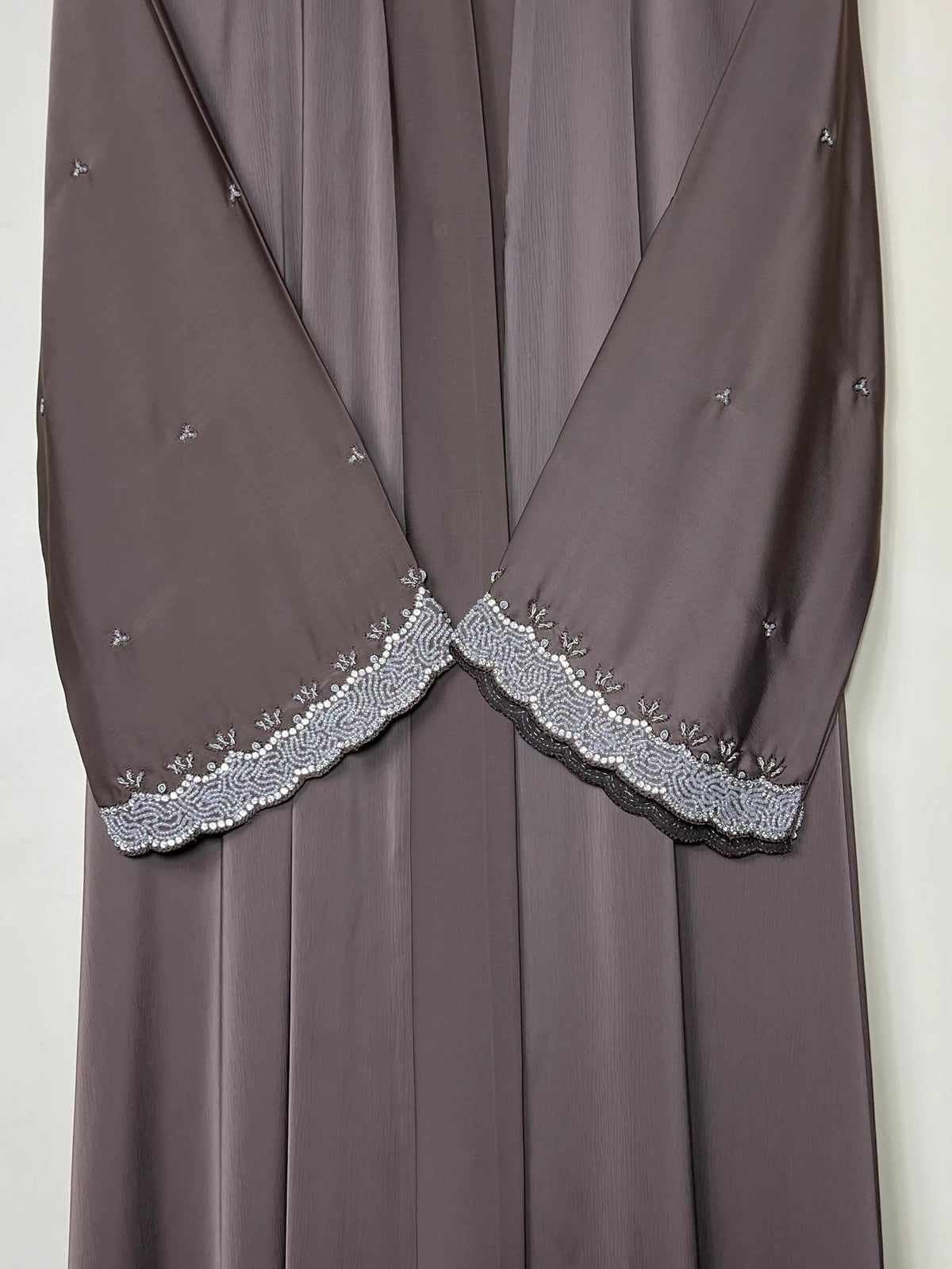Nisa Luxe Abaya - Mocha taupe HJ1747