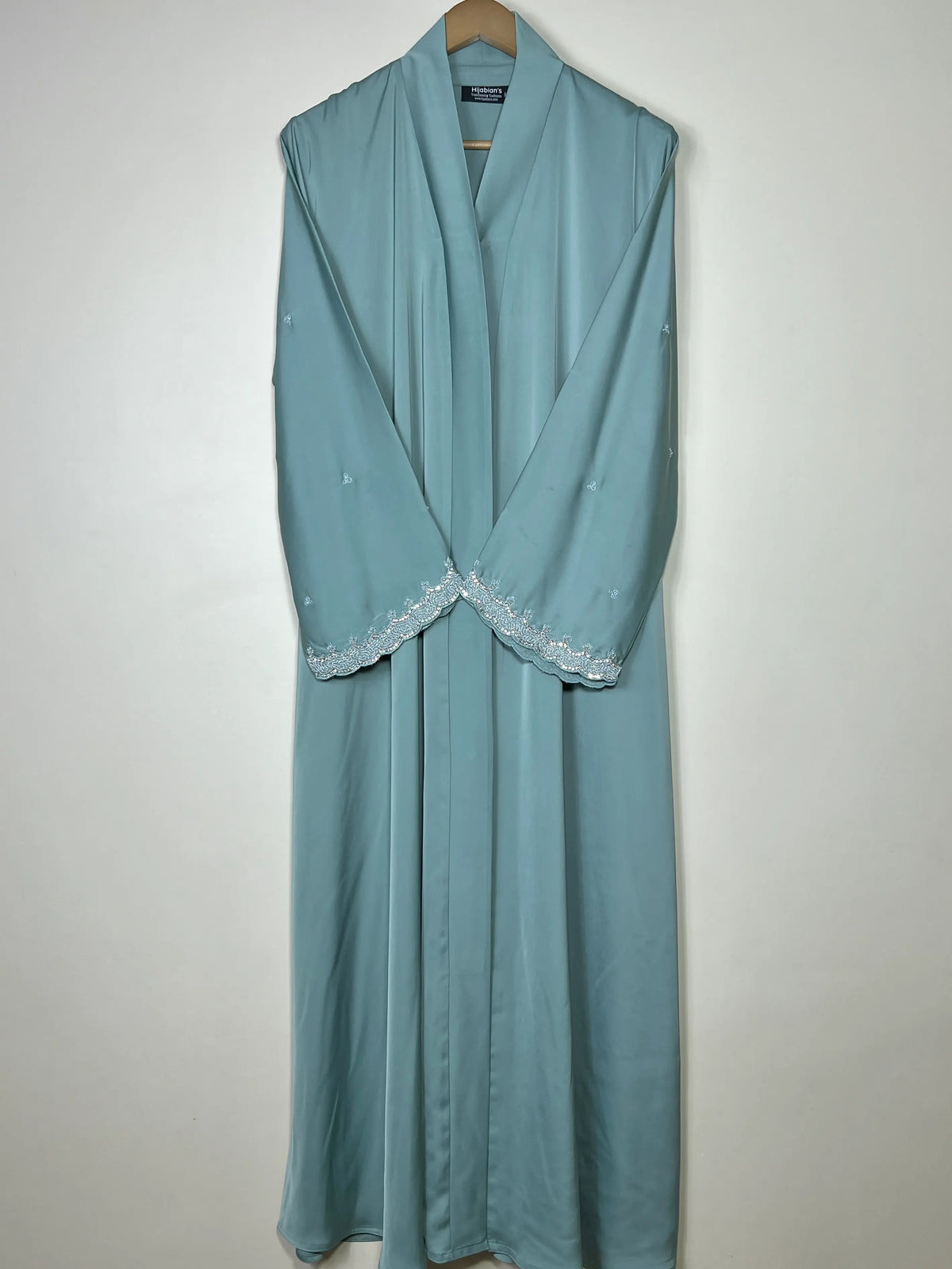 Nisa Luxe Abaya - Sage Green HJ1746