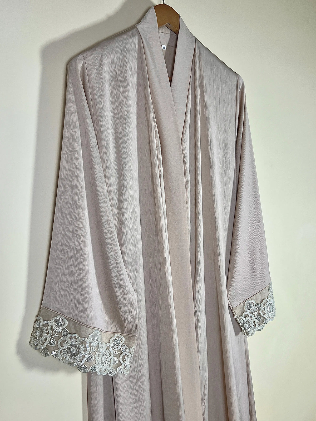 Pearl  Beige - Haneen Abaya HJ1719