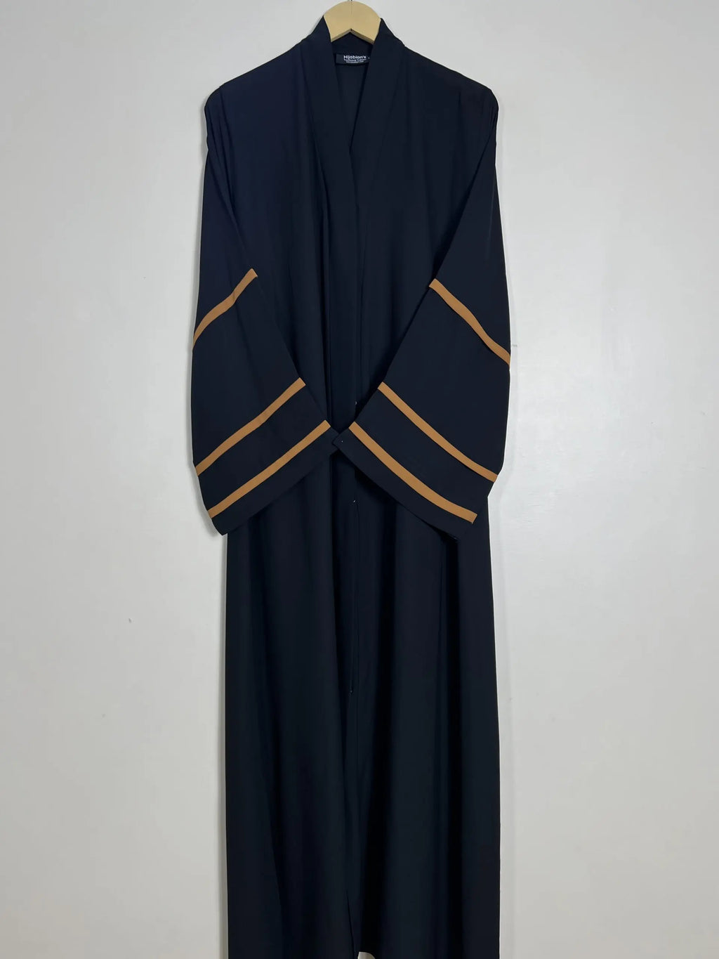 Mustard - Pipen Delight Black Abaya HJ0956