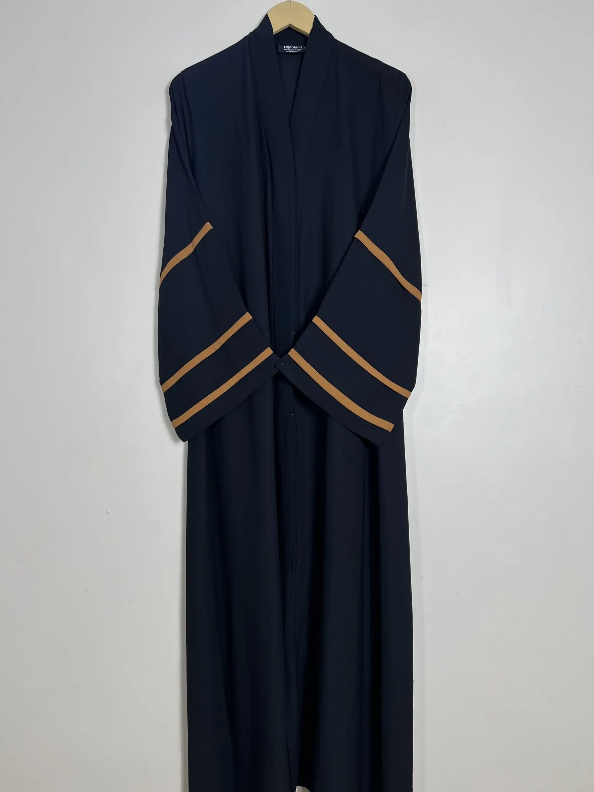Mustard - Pipen Delight Black Abaya HJ0956