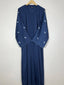 Hooria Abaya - Marine Blue