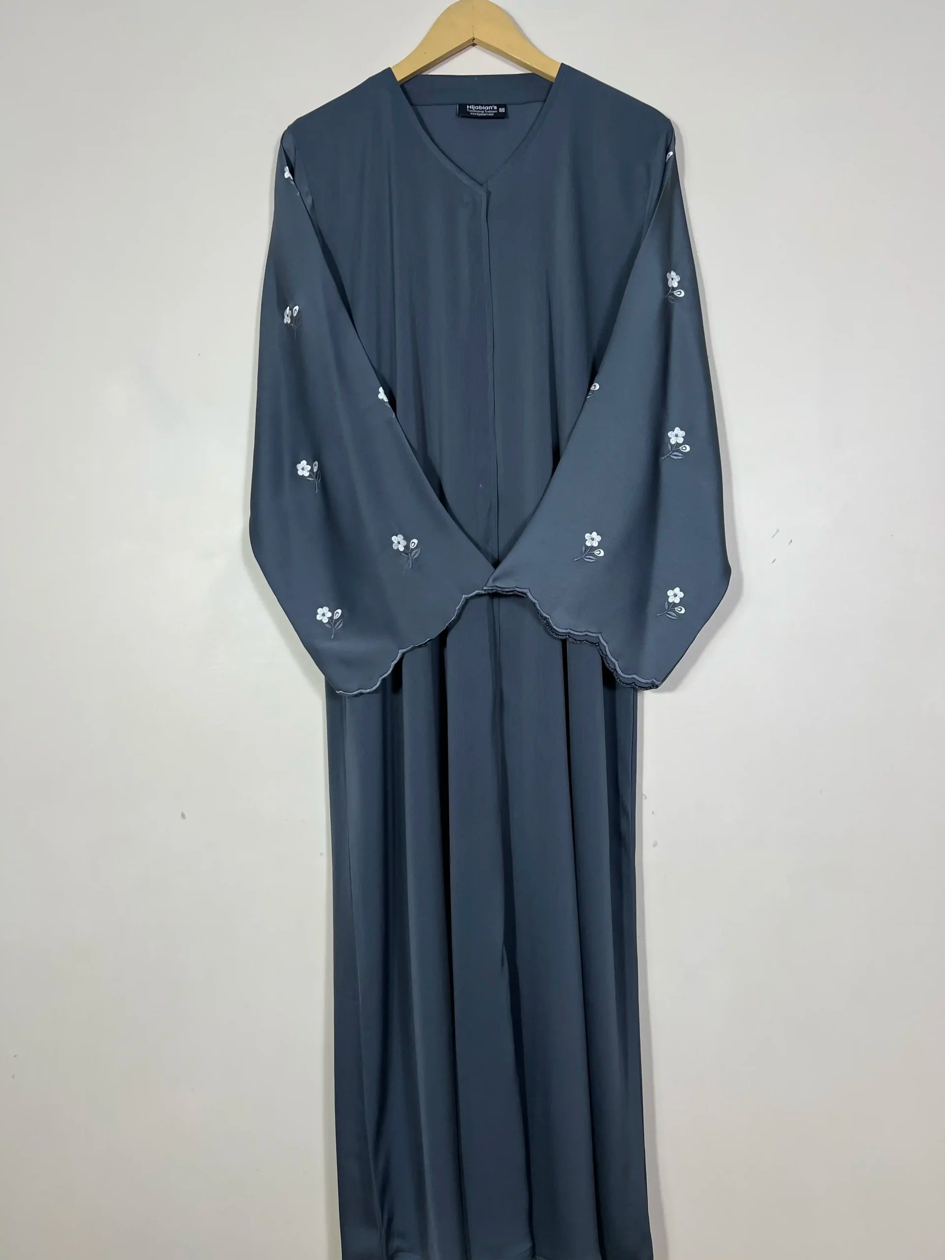 Hooria Abaya - Slate Grey