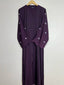 Hooria Abaya - Purple