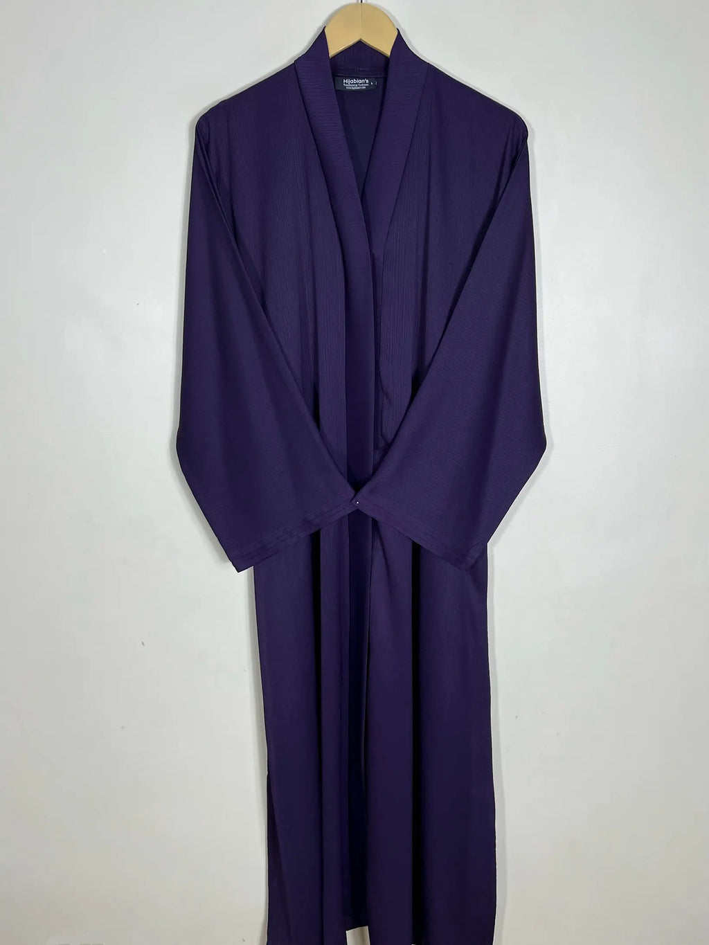 Purple - Serenity Pleat Abaya HJ0976