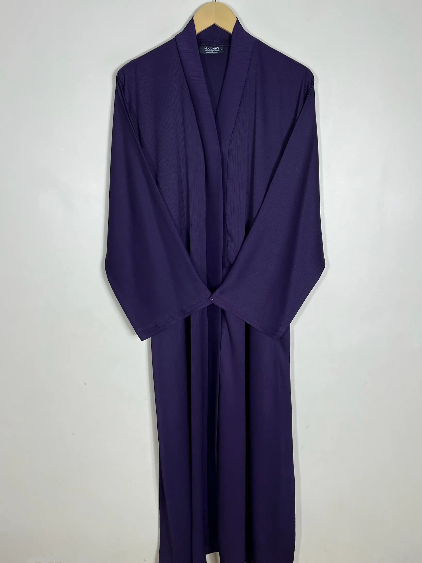 Purple - Serenity Pleat Abaya HJ0976