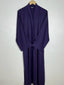 Purple - Serenity Pleat Abaya HJ0976