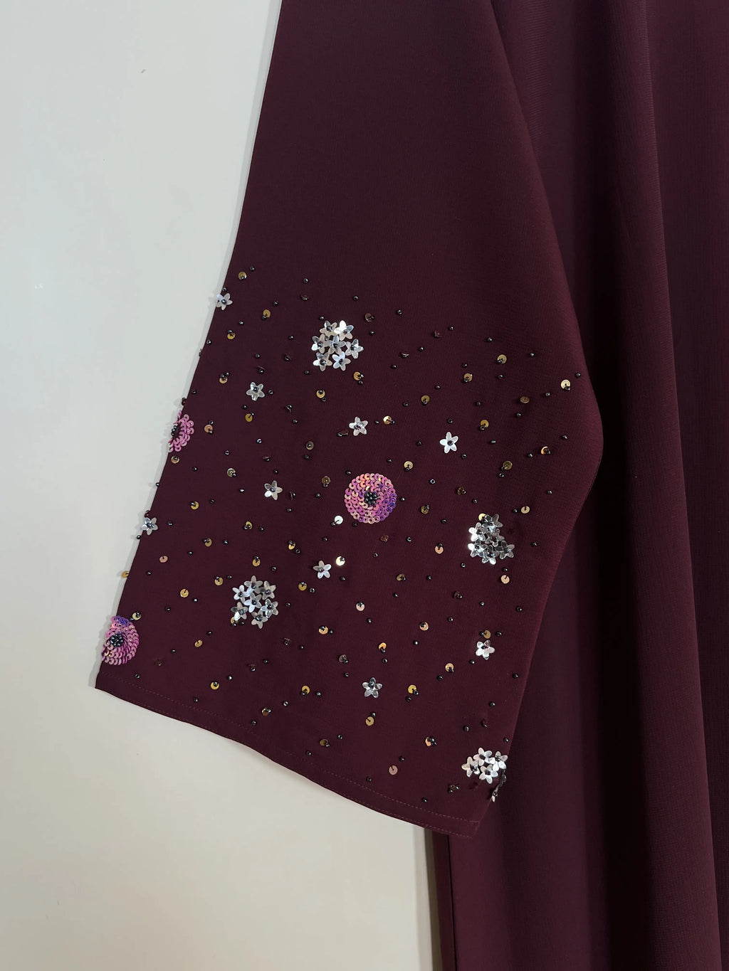 Mulberry - Zarqa Embellished Abaya HJ1403