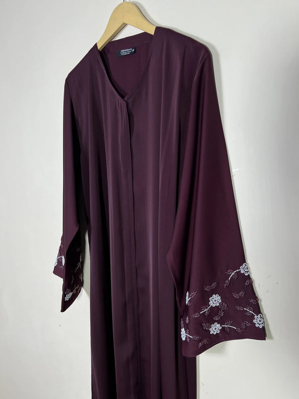 Mulberry - Ravina Handwork Abaya HJ1540
