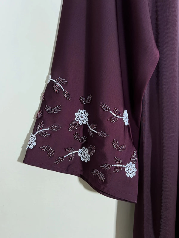 Mulberry - Ravina Handwork Abaya HJ1540