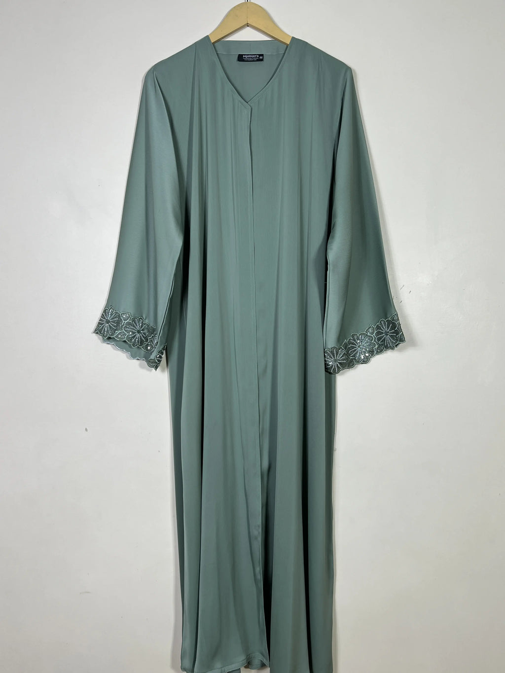 Sage Green - Amara Luxe Abaya HJ1397