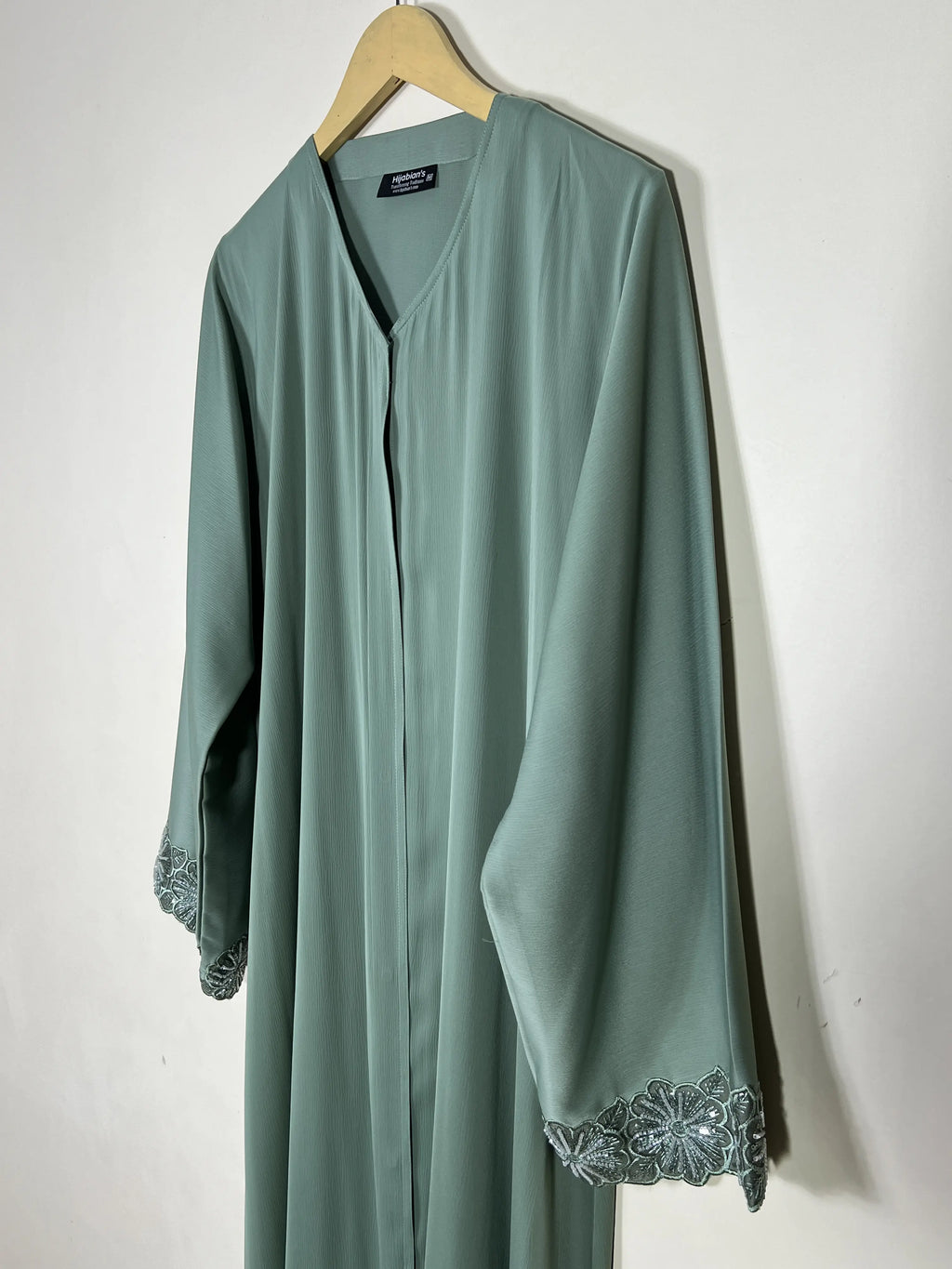 Sage Green - Amara Luxe Abaya HJ1397
