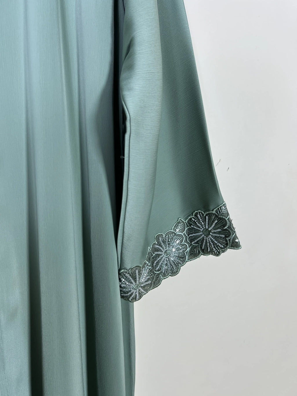 Sage Green - Amara Luxe Abaya HJ1397