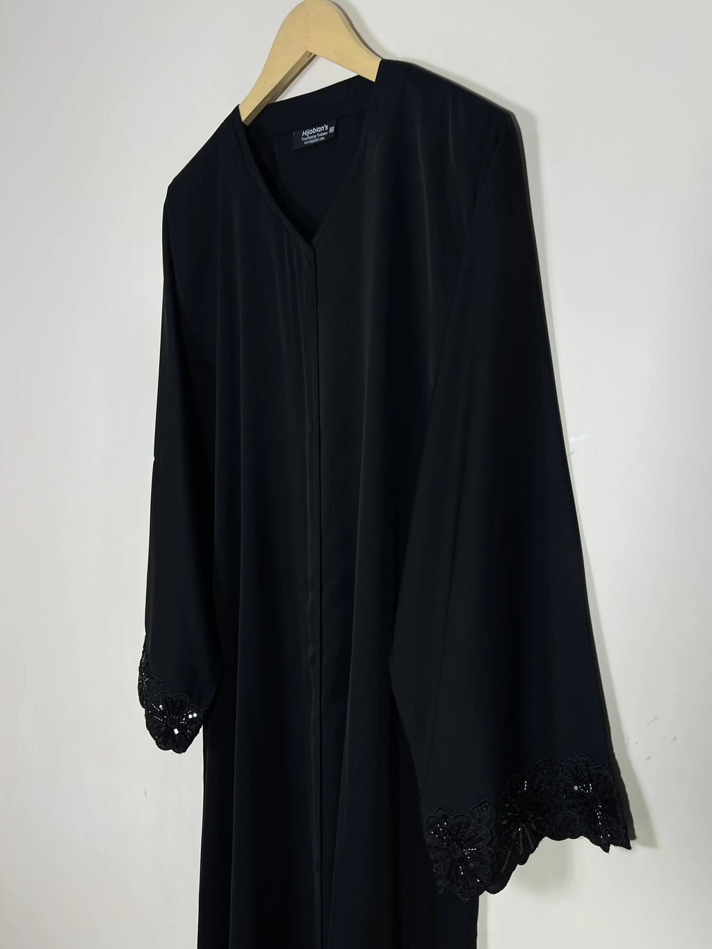 Black - Amara Luxe Abaya HJ1398