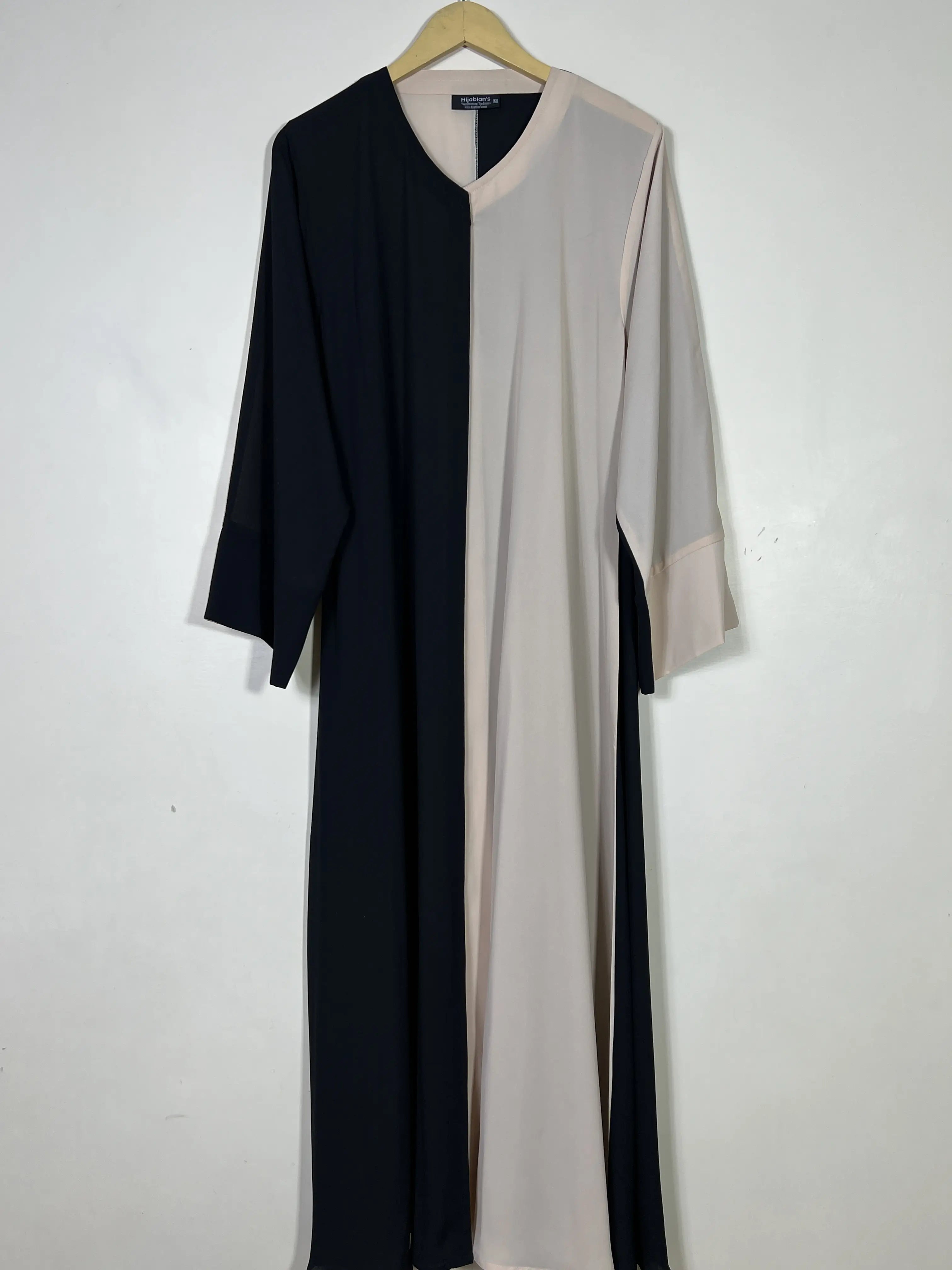 Dual Shade Luxe Abaya Set - HJ1420