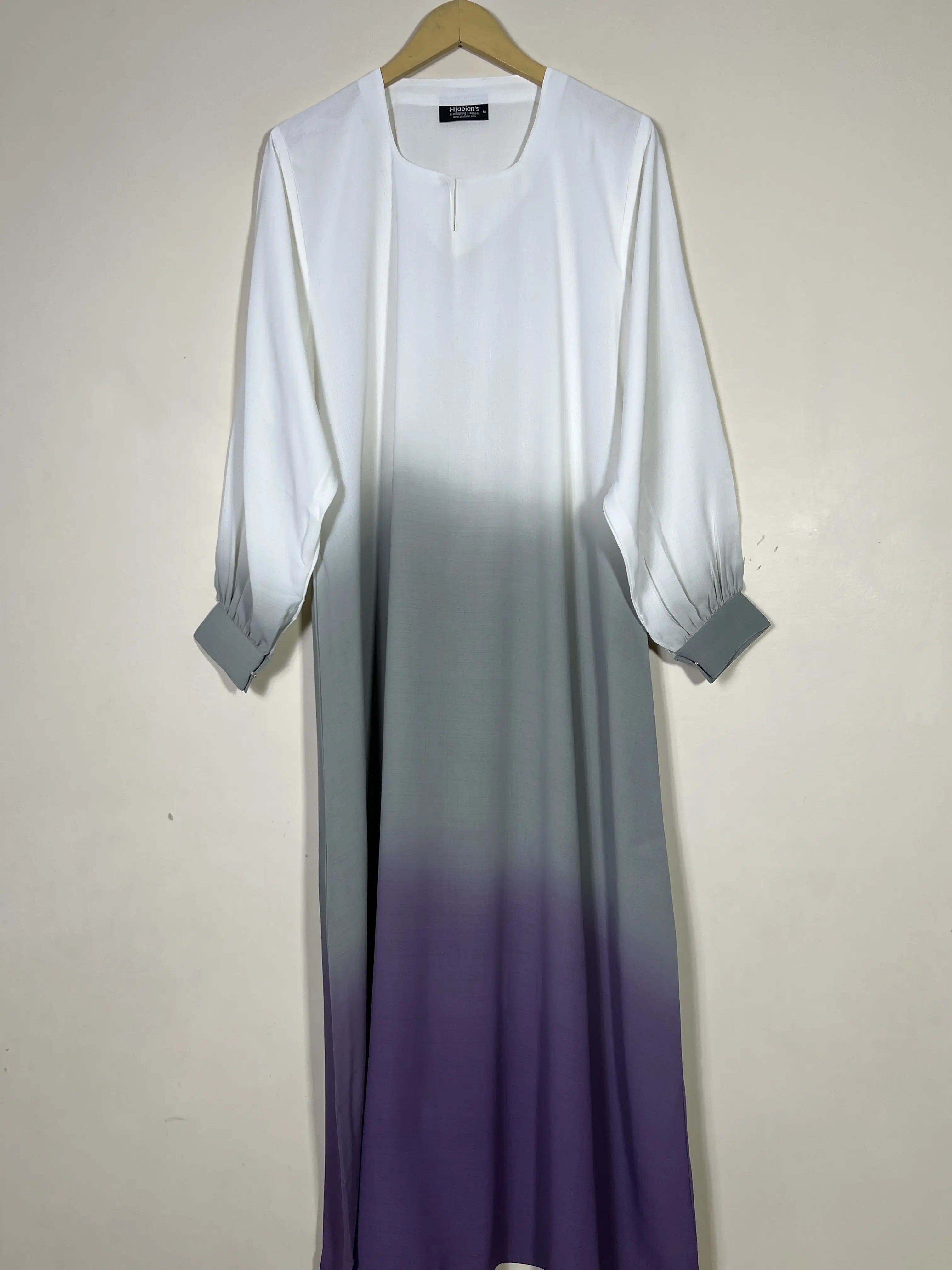Twilight Mist - Dual Tone Maxi Abaya HJ1399