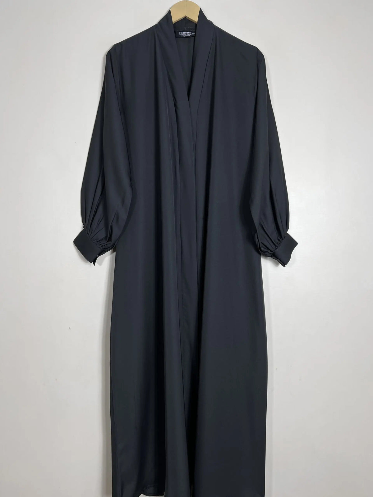 Charcoal - Front Open Abaya HJ1020 Main image