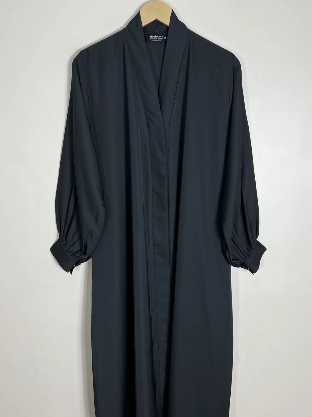 Charcoal - Front Open Abaya HJ1020
