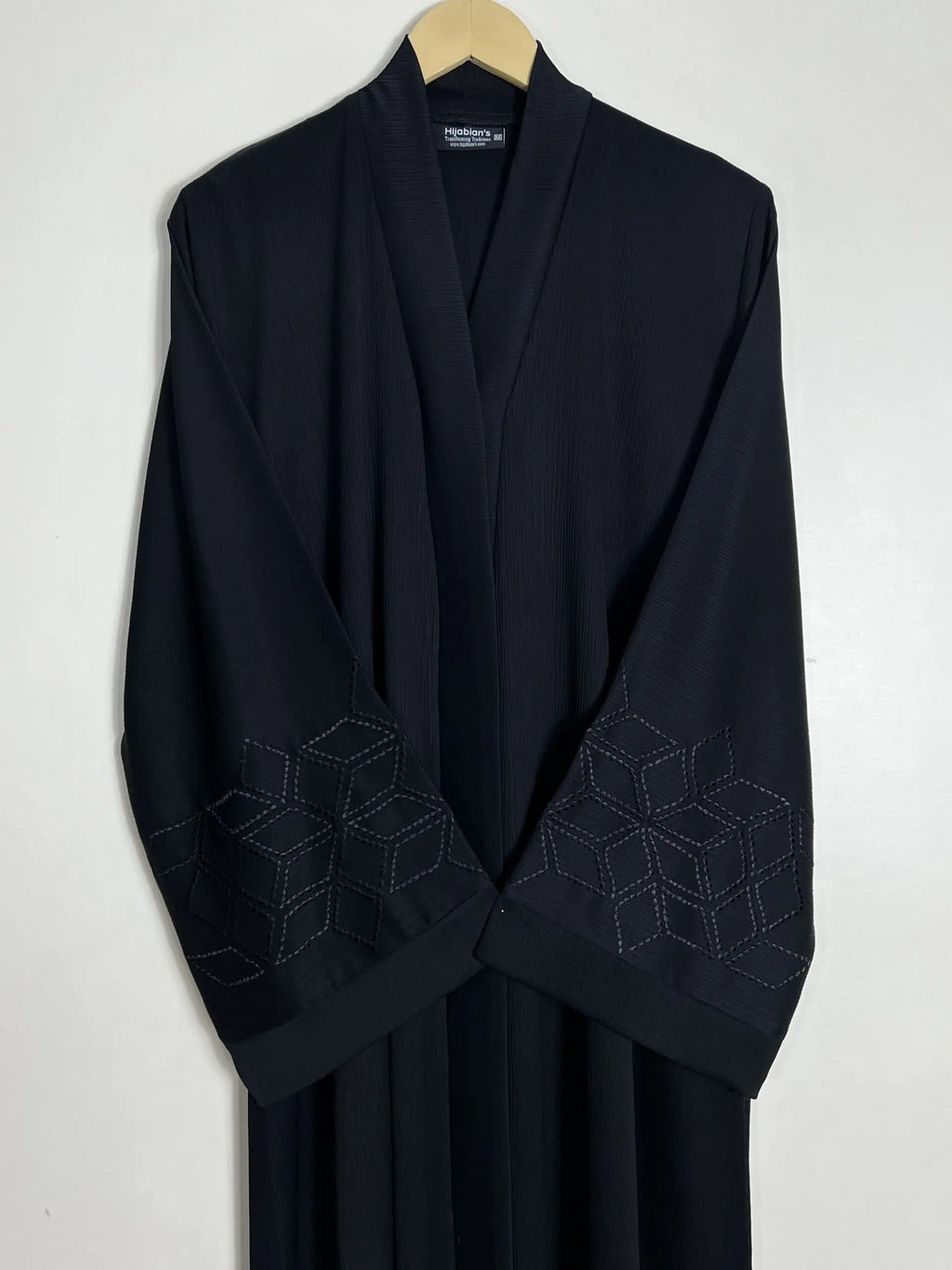Black - Sapphire Luxe Abaya HJ1056