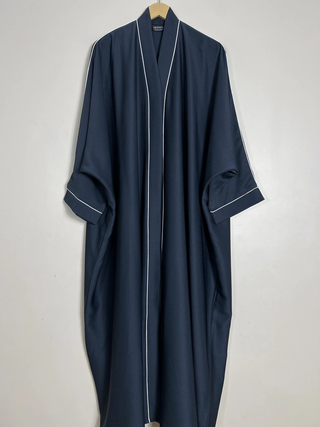 Dark Teal- Elysian Flow Abaya HJ409