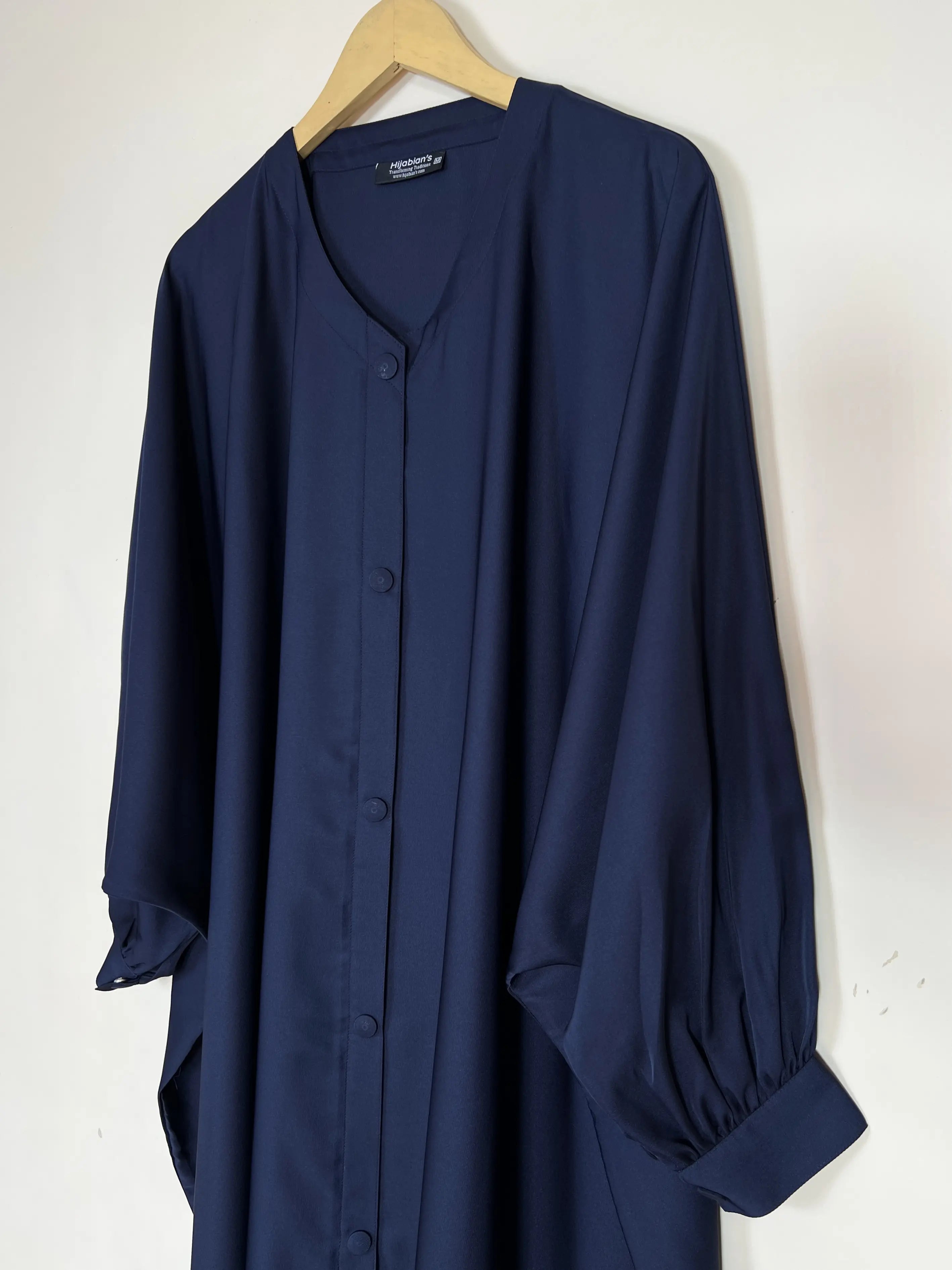 Blue - Raneem Classic Abaya HJ1426