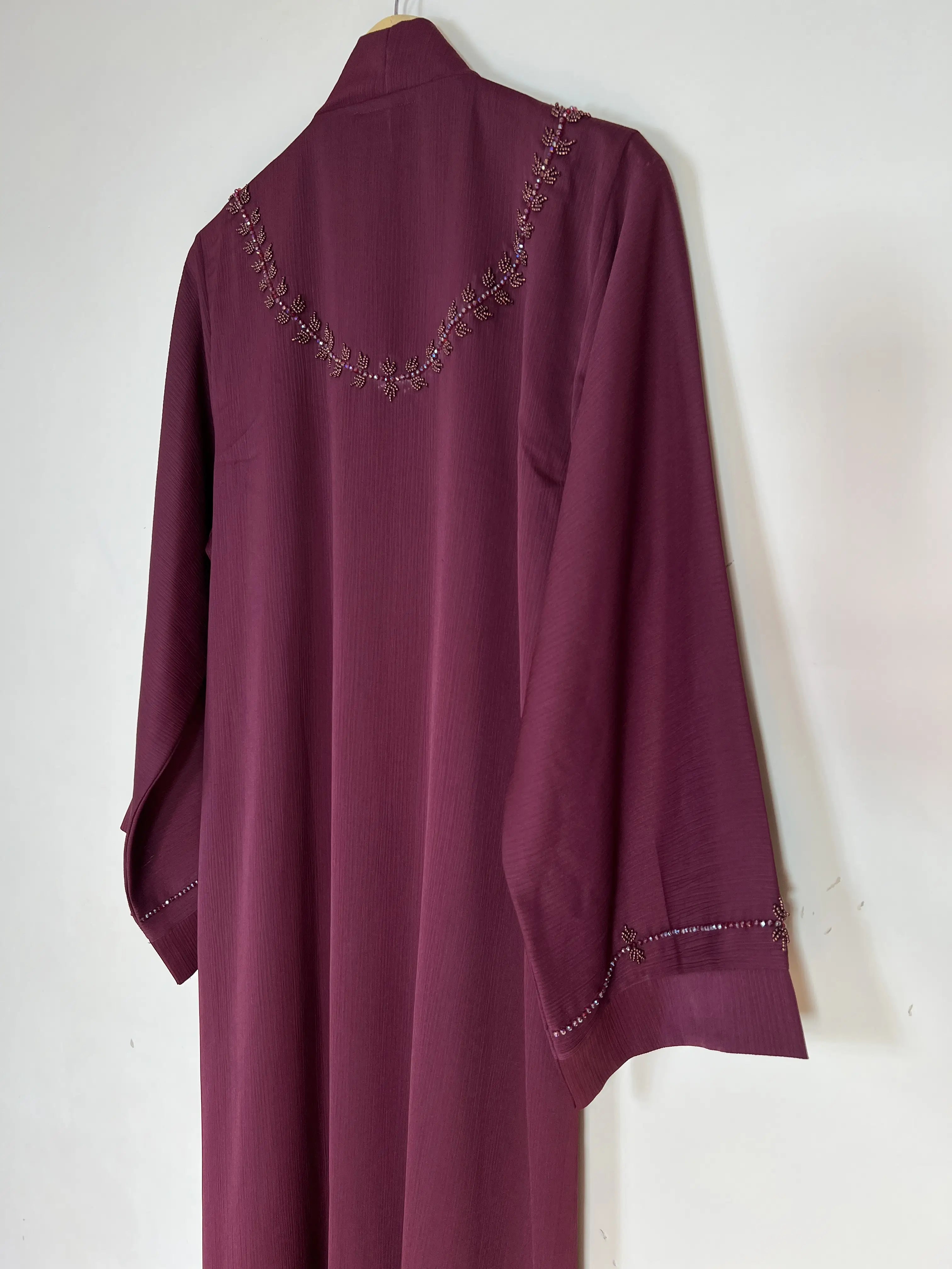 Maroon - Artistry Abaya HJ1442