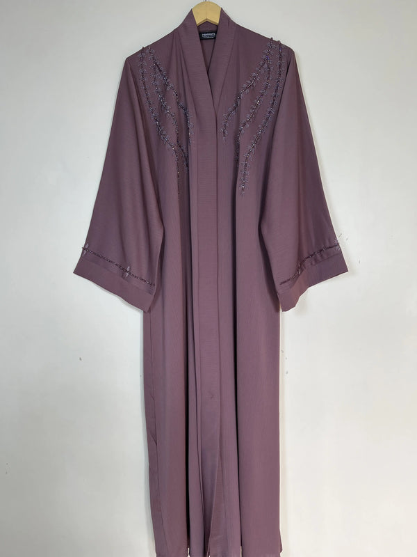 Mauve Pink - Artistry Abaya HJ1443