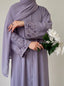 Lavender  - Majesty of Handwork Abaya HJ1699