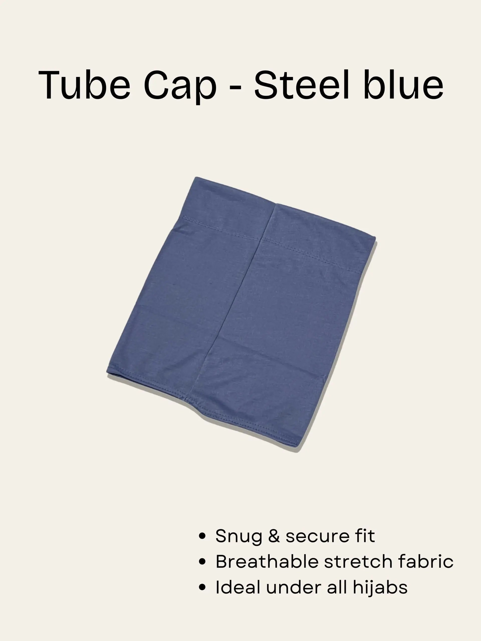 Tube Cap - Steel Blue HA081