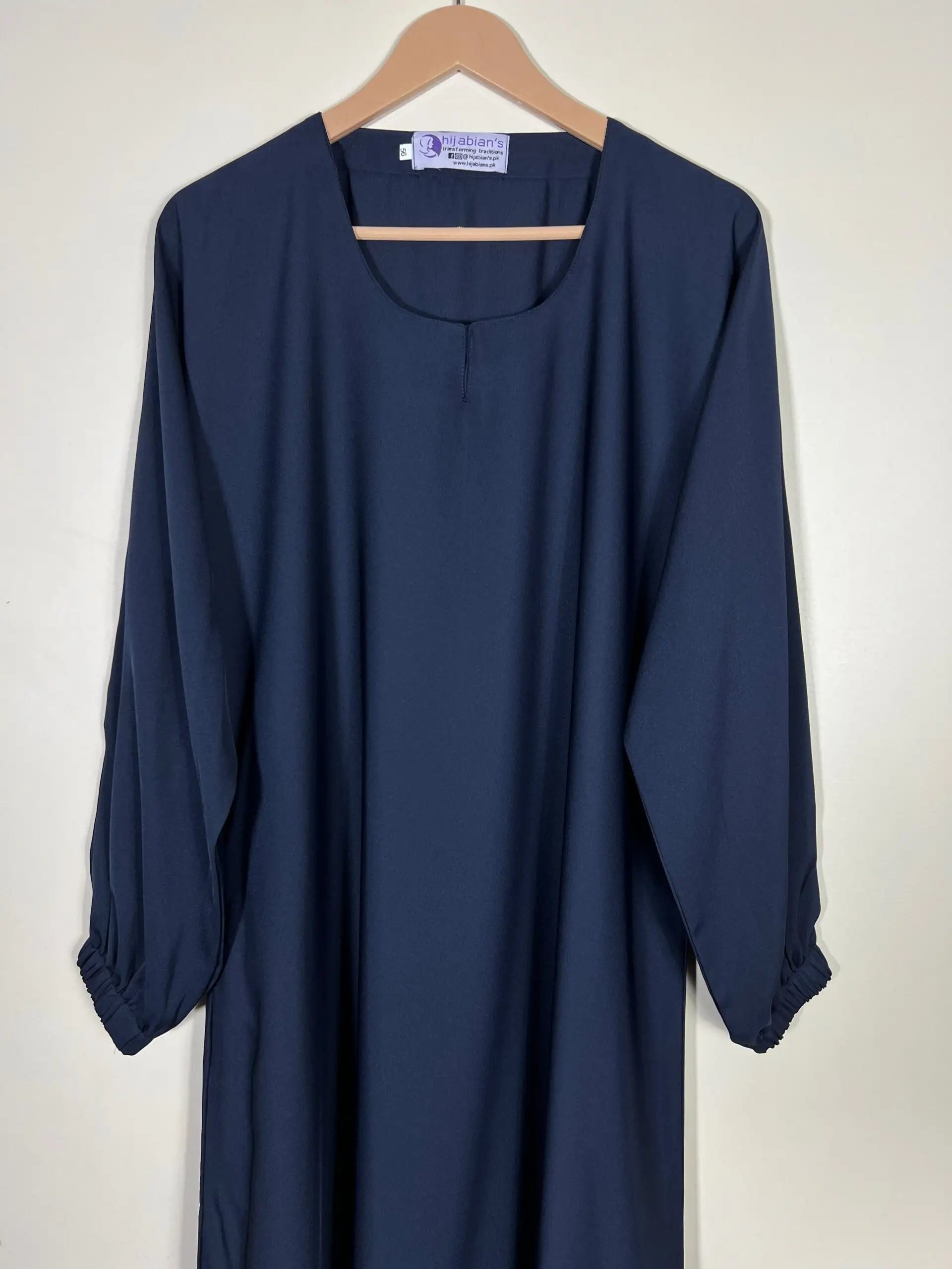 Navy Blue - Classic Maxi Abaya HJ0326