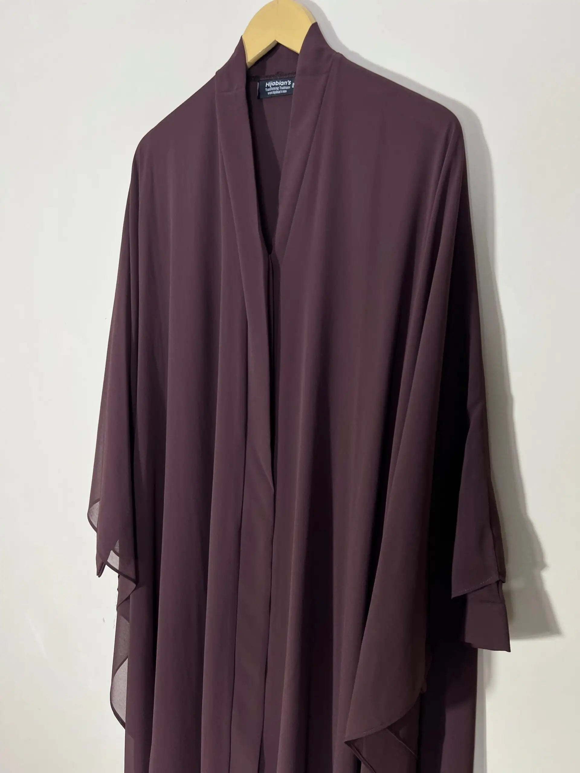 Halimah Abaya - Deep Mauve HJ1180 Secondary image