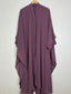 Halimah Abaya - Plum HJ1179