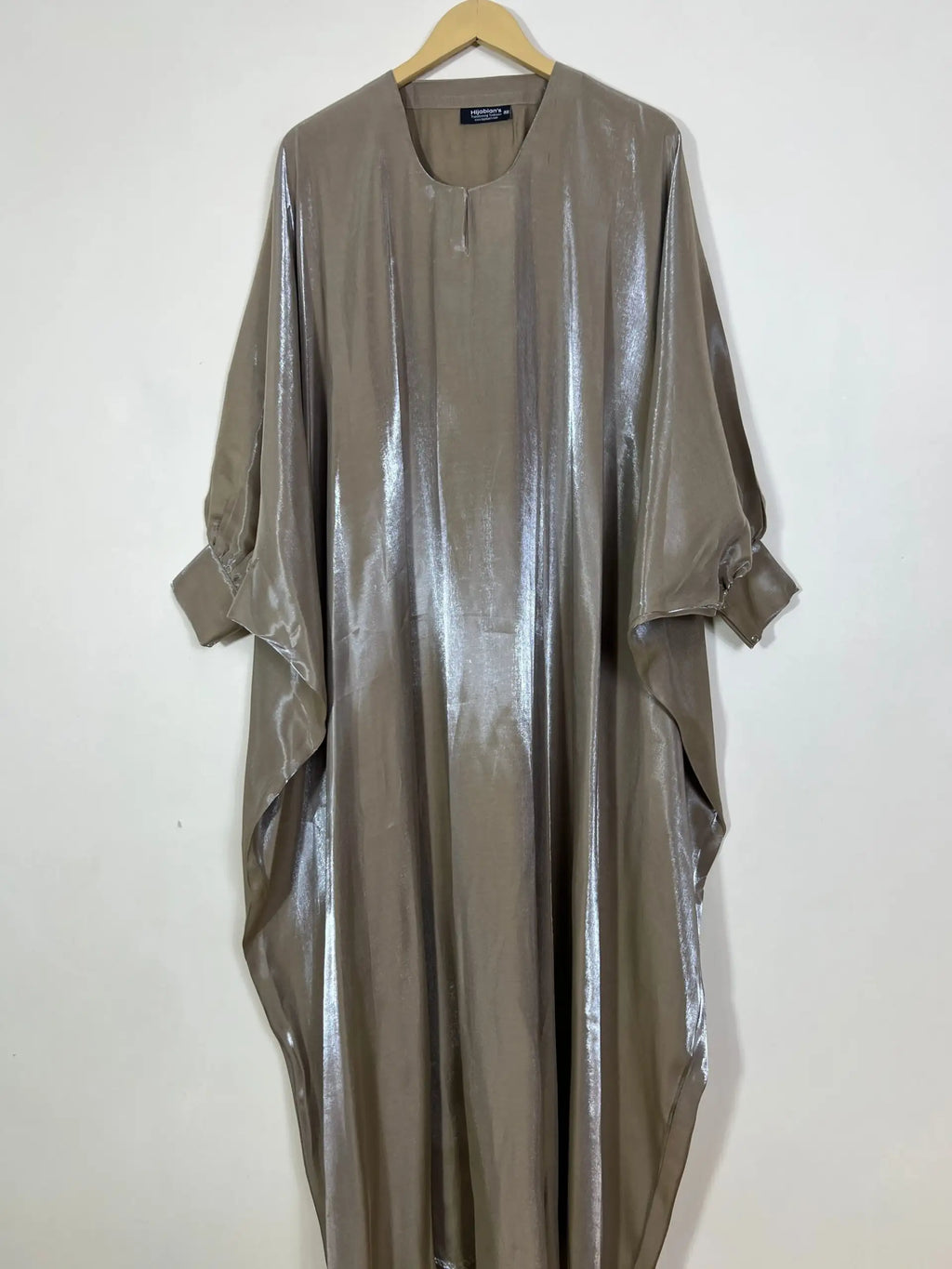 Metallic Taupe - Nourah Abaya HJ1228