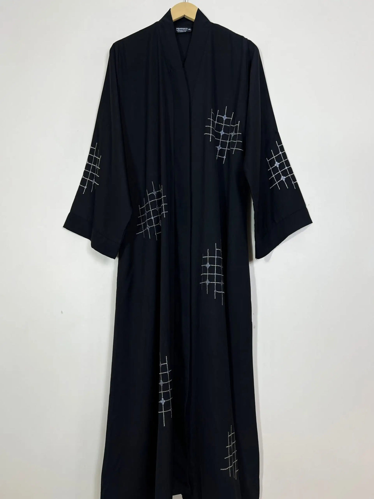 Black - Yumna Abaya HJ1237 Main image