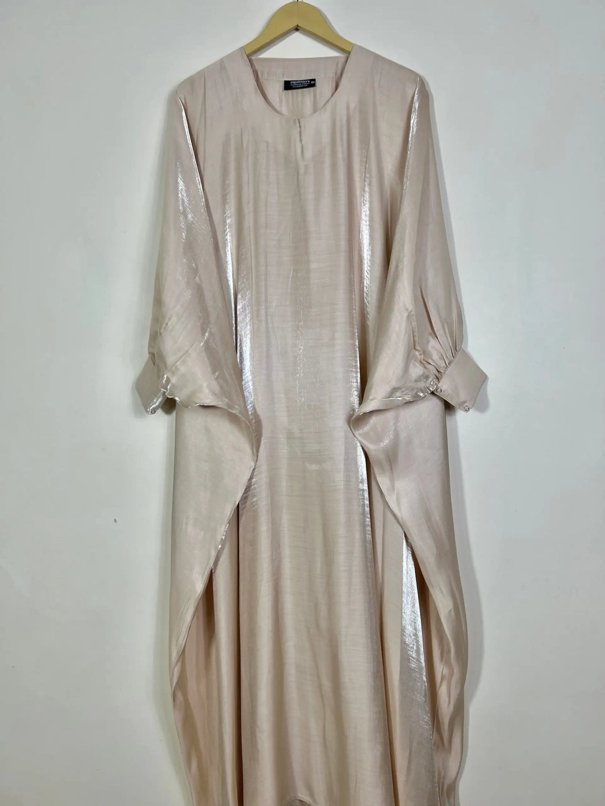 Beige - Nourah Abaya HJ1353 Main image