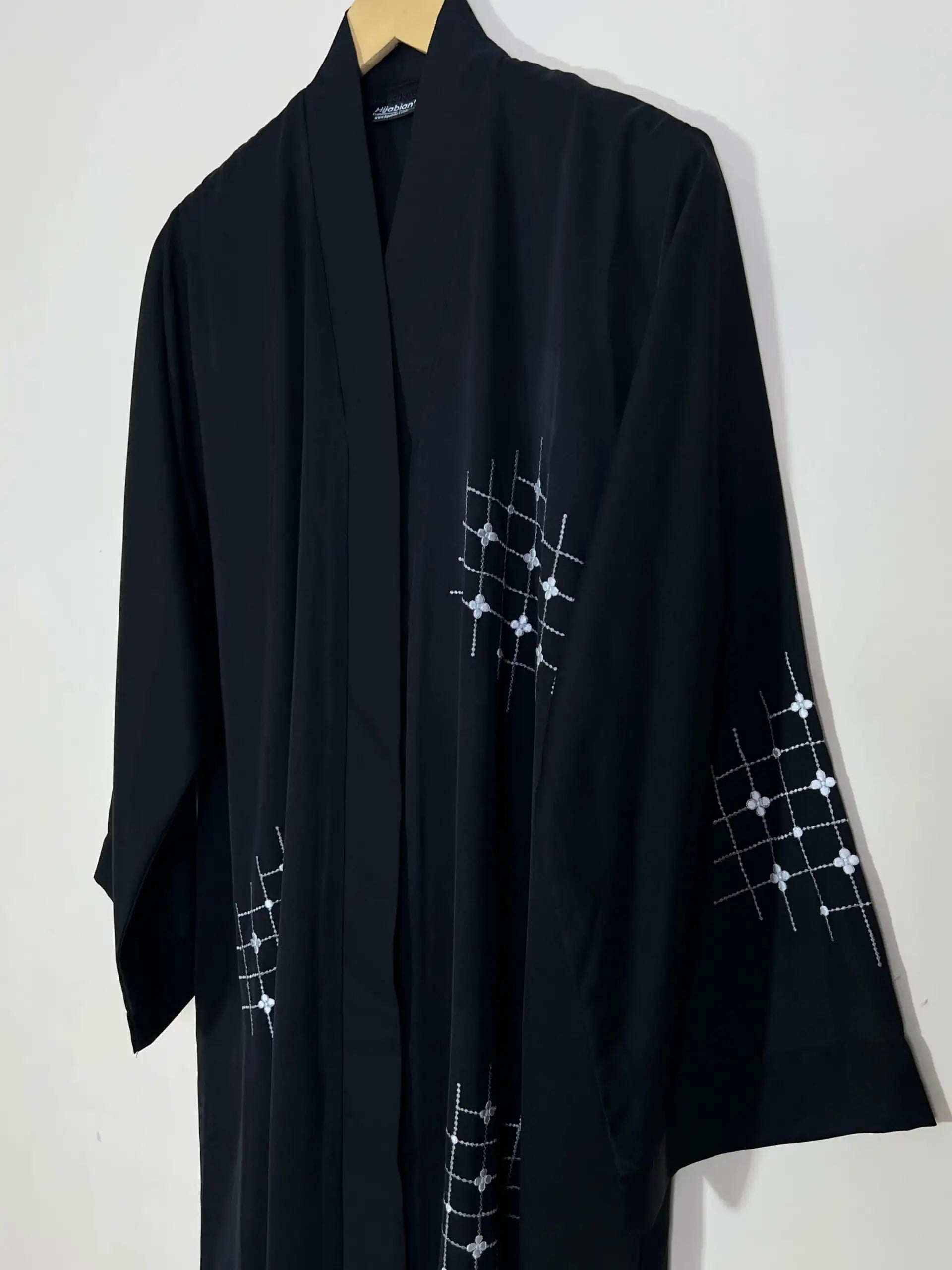 Black - Yumna Abaya HJ1237 Secondary image
